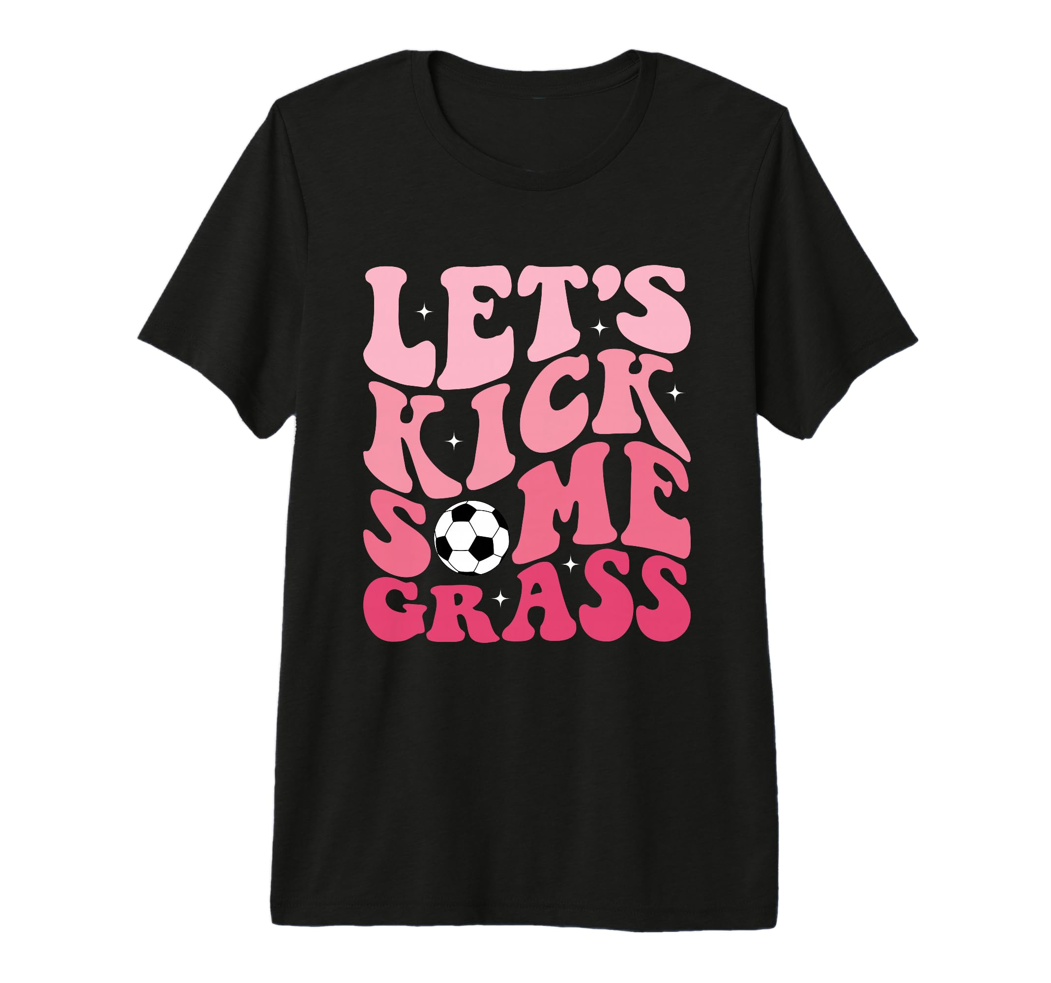 Funny Soccer Mom Fan Lets Kick Some T-Shirt - Streetwear Style Unisex