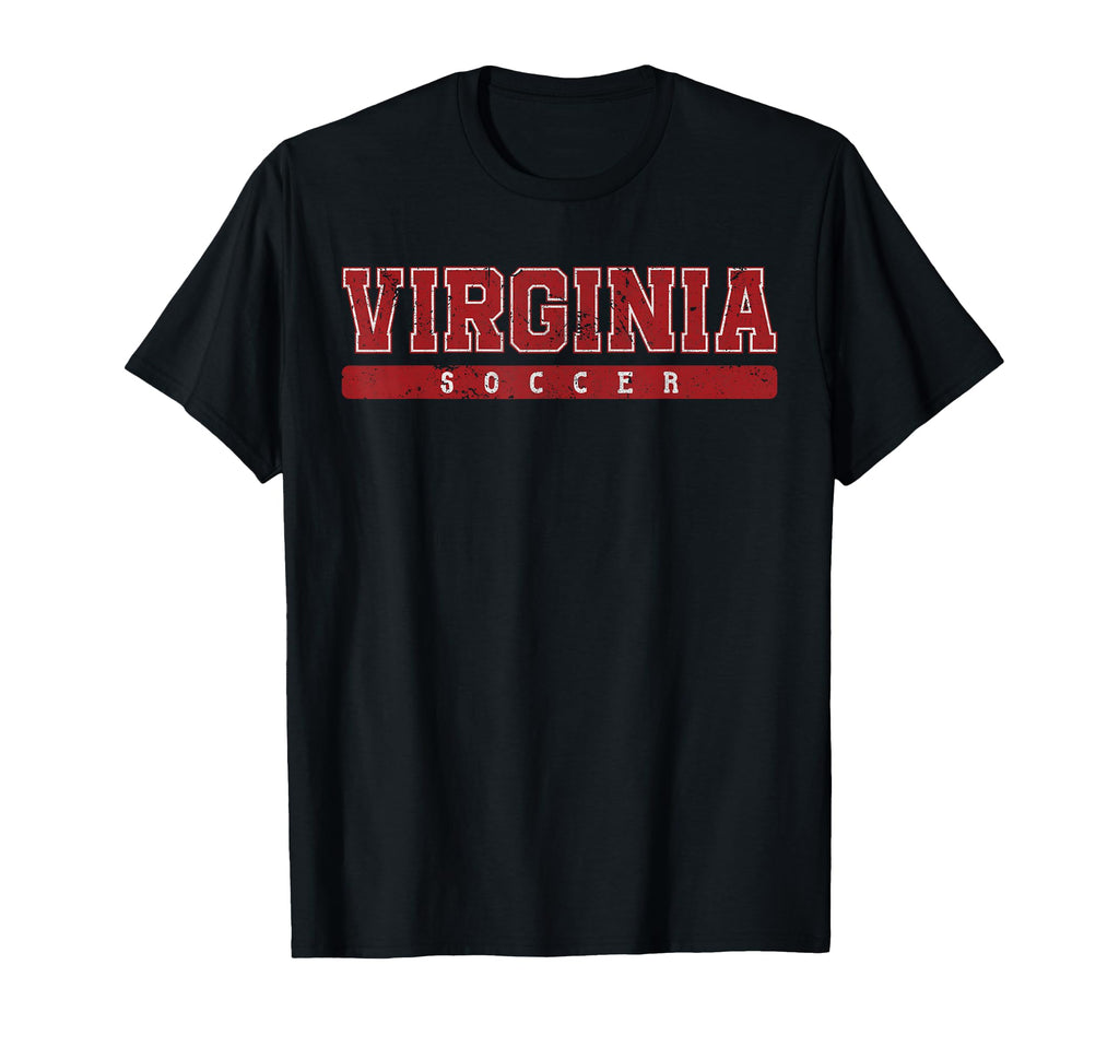 Virginia Soccer Tees Tanks Tops T-Shirt - Graphic Print Unisex