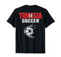 Tunisia Soccer Fans Jersey Support T-Shirt - Trendy Graphic for Adults