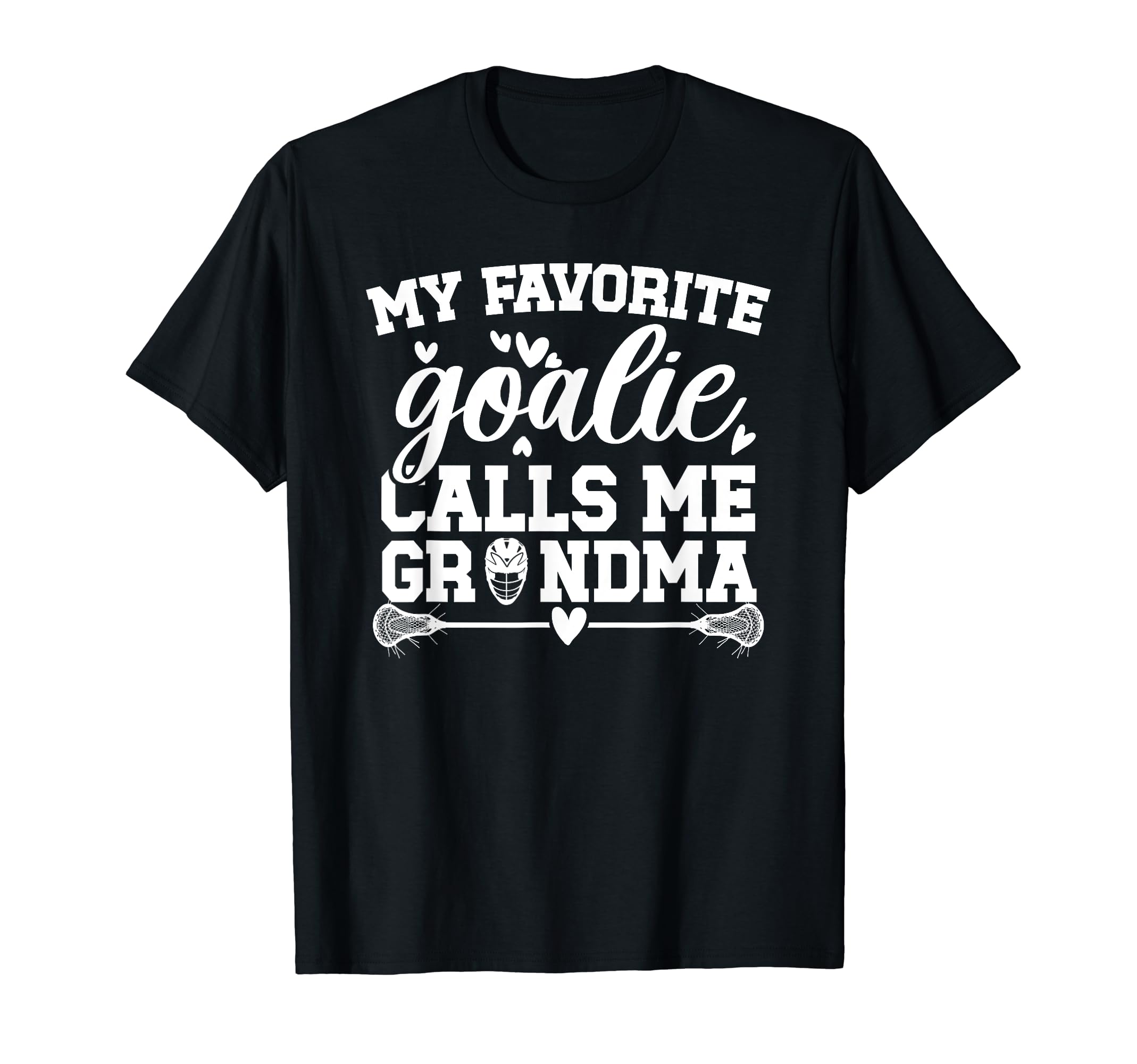 Proud Lacrosse Goalie Grandma Lacrosse T-Shirt - Custom Art Print Unisex