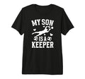 My Son Is Soccer Keeper Mom Soccer T-Shirt - Trendy Graphic Unisex