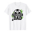 Proud Soccer Dad Whistle Sports Fan T-Shirt - Unique Graphic Men Women