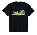 Cheetah Kicks Ball Sloth Goalie T-Shirt - Custom Art Print Men Women