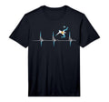 Argentina Flag Heartbeat Ekg Pulse T-Shirt - Aesthetic Graphic Unisex