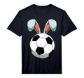 Easter Bunny Soccer Easter Day Bunny T-Shirt - Aesthetic Graphic Men Women