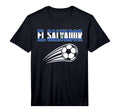 El Salvador Soccer Fans Jersey T-Shirt - Streetwear Style Unisex
