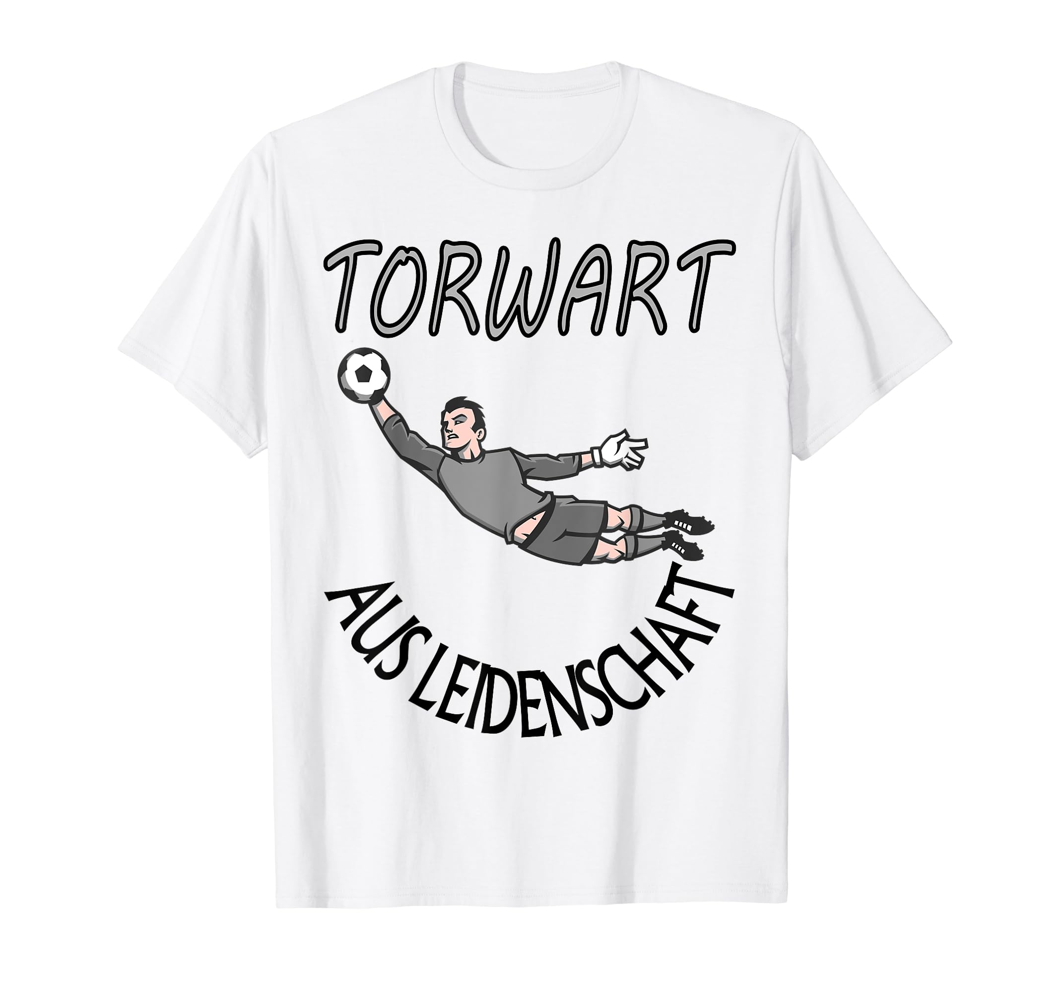 Goalkeeper Goals Keeper Football T-Shirt - Streetwear Style for Adults