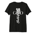 Jesus Christ 18 Years Child God Soccer T-Shirt - Aesthetic Graphic Unisex