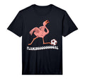 Flamingooooal Flamingo Soccer Ball T-Shirt - Unique Graphic Unisex