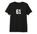 Number 61 80S 90S Soccer Team Jersey T-Shirt - Novelty Apparel Unisex