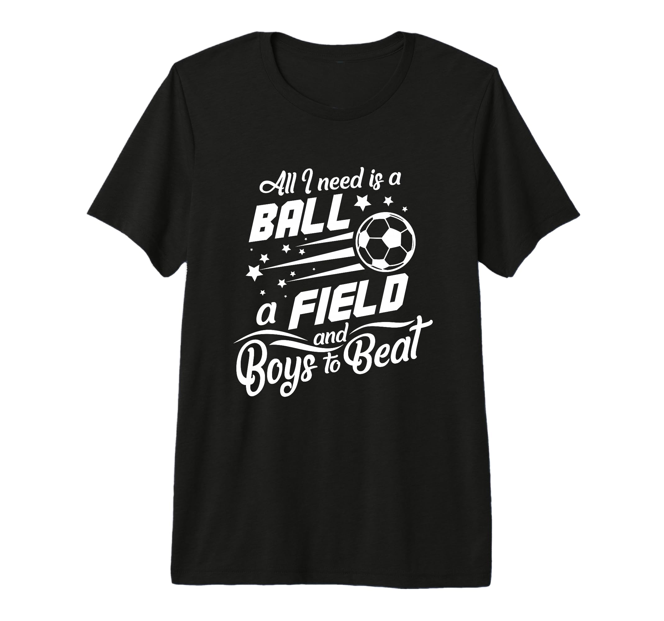 All I Need Is Ball Field And To Beat T-Shirt - Aesthetic Graphic Unisex