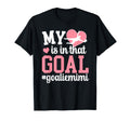 Proud Soccer Goalie Mimi Soccer Keeper T-Shirt - Fun Novelty Design Unisex