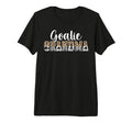 Ice Hockey Goalie Grandma Hockey Keeper T-Shirt - Minimalist Print Unisex