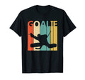 80S Ice Hockey Goalkeeper T-Shirt - Graphic Print for Adults