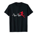 Heartline Sports Football Soccer Ball T-Shirt - Minimalist Print Men Women
