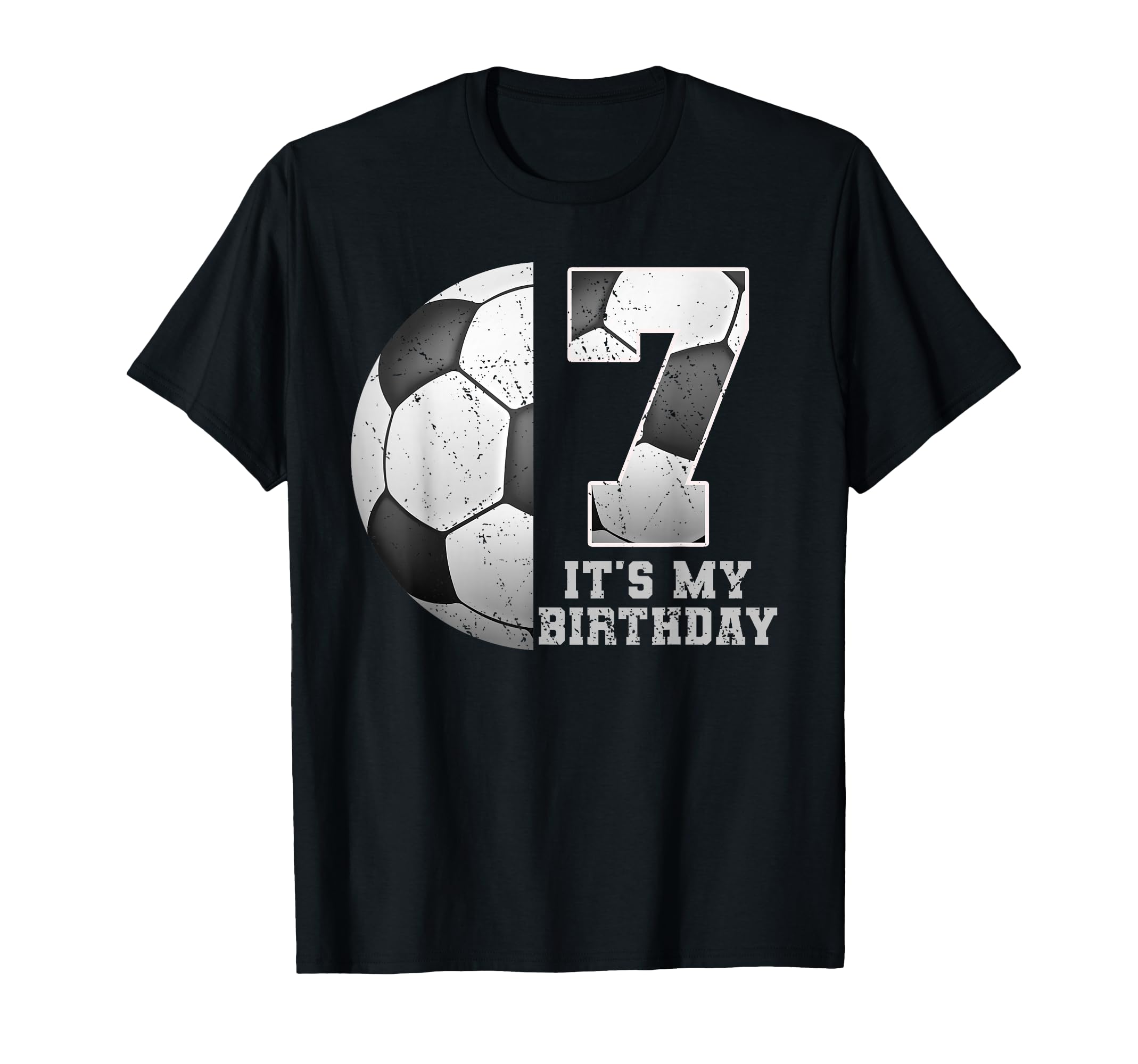 Birthday Tees 7 Soccer Its My 7Th T-Shirt - Custom Art Print Men Women
