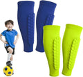 Shin Defender Shin Guards Kids 2 Pair, Shindefender Shin Guards Soccer, with Honeycomb Pads, for Soccer Kids Youth Adult