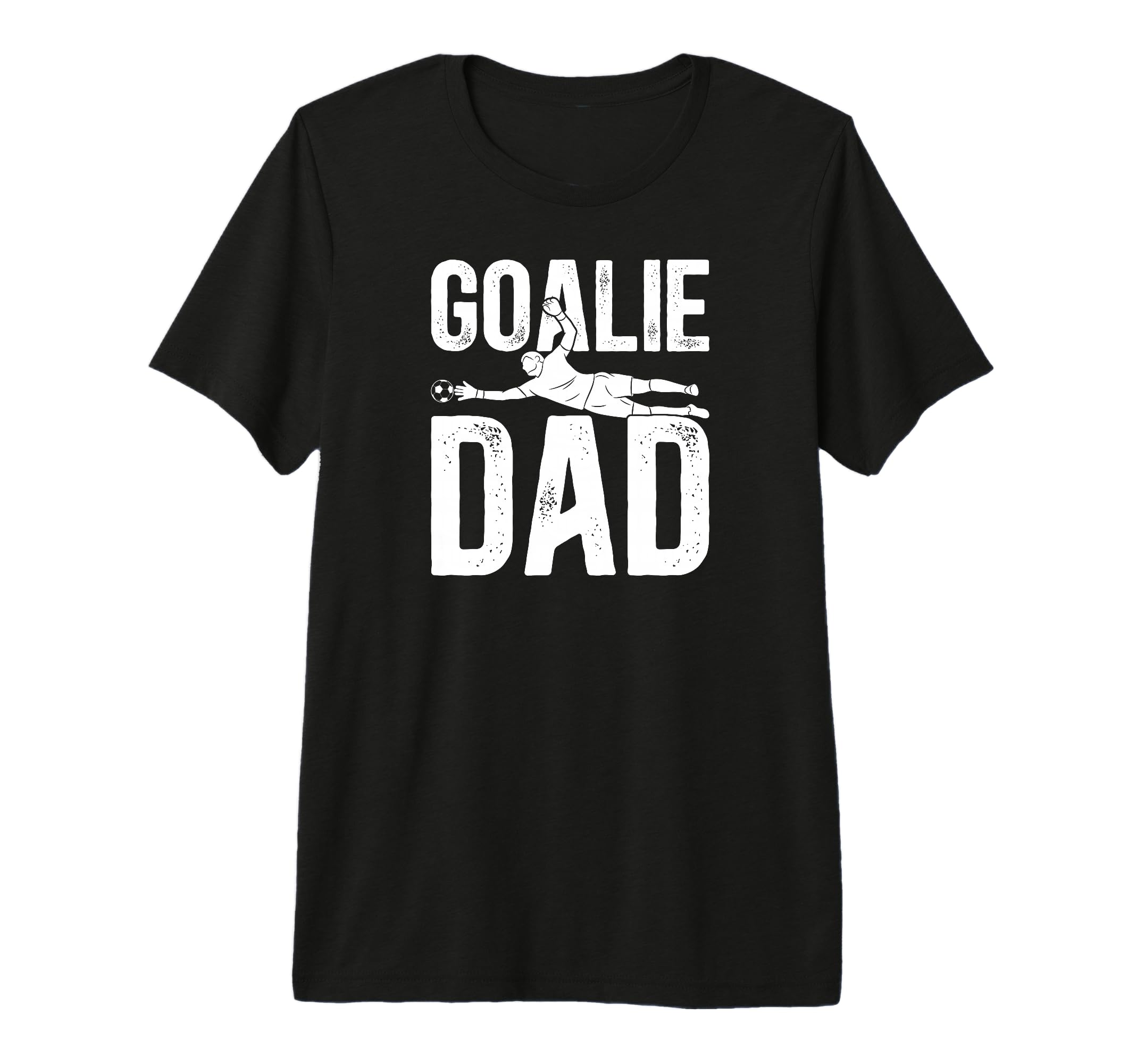 Mens Soccer Goalie Dad Soccer Keeper T-Shirt - Unique Graphic Men Women