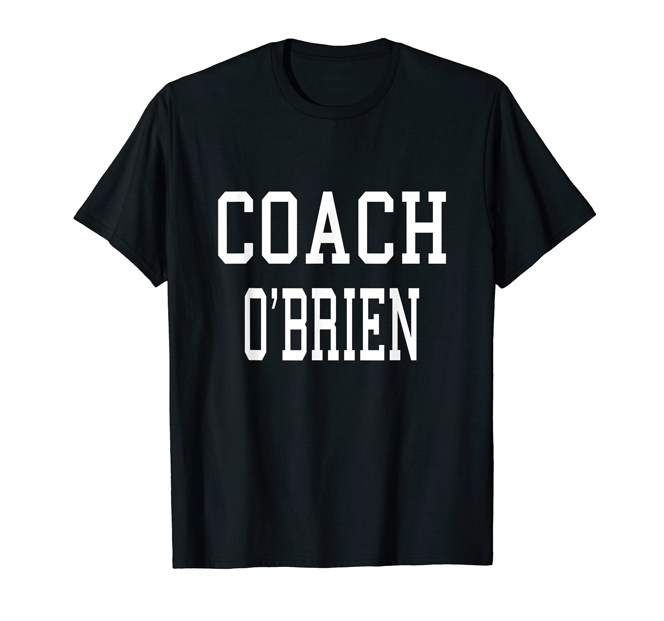 Coach Obrien Custom Football Soccer T-Shirt - Fun Novelty Design Men Women