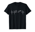 Soccer Heartbeat Soccer Football T-Shirt - Trendy Graphic Unisex