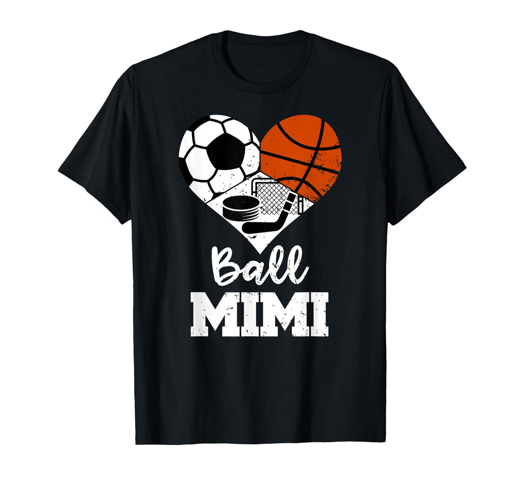 Ball Mimi Funny Soccer T-Shirt - Casual Everyday Wear for Adults