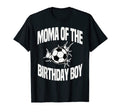 Moma Birthday Soccer Team Bday T-Shirt - Fun Novelty Design for Adults