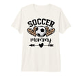 Soccer Mom Womens Soccer Mom Game Day T-Shirt - Graphic Print for Adults