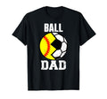Ball Dad Funny Soccer Softball Dad T-Shirt - Graphic Print for Adults