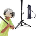 Baseball Softball Tee for Kids Toddles 3-10 Years Batting Hitting Tee T Ball Set Stand for Baseball Trainer Easy Adjustable Height 20.5''-29.5''Portable w/Carry Bag for Indoor Outdoor