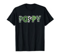 Soccer Grandpa Poppy Birthday Party T-Shirt - Custom Art Print Unisex