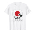 Japan Soccer Number Ten National T-Shirt - Minimalist Print Men Women