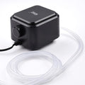 hygger Quietest Aquarium Air Pump, Adjustable Oxygen Pump 2 Air Outlets Ultra Silent Powerful Aerator Pump (3.5W,Up to 120Gallon)