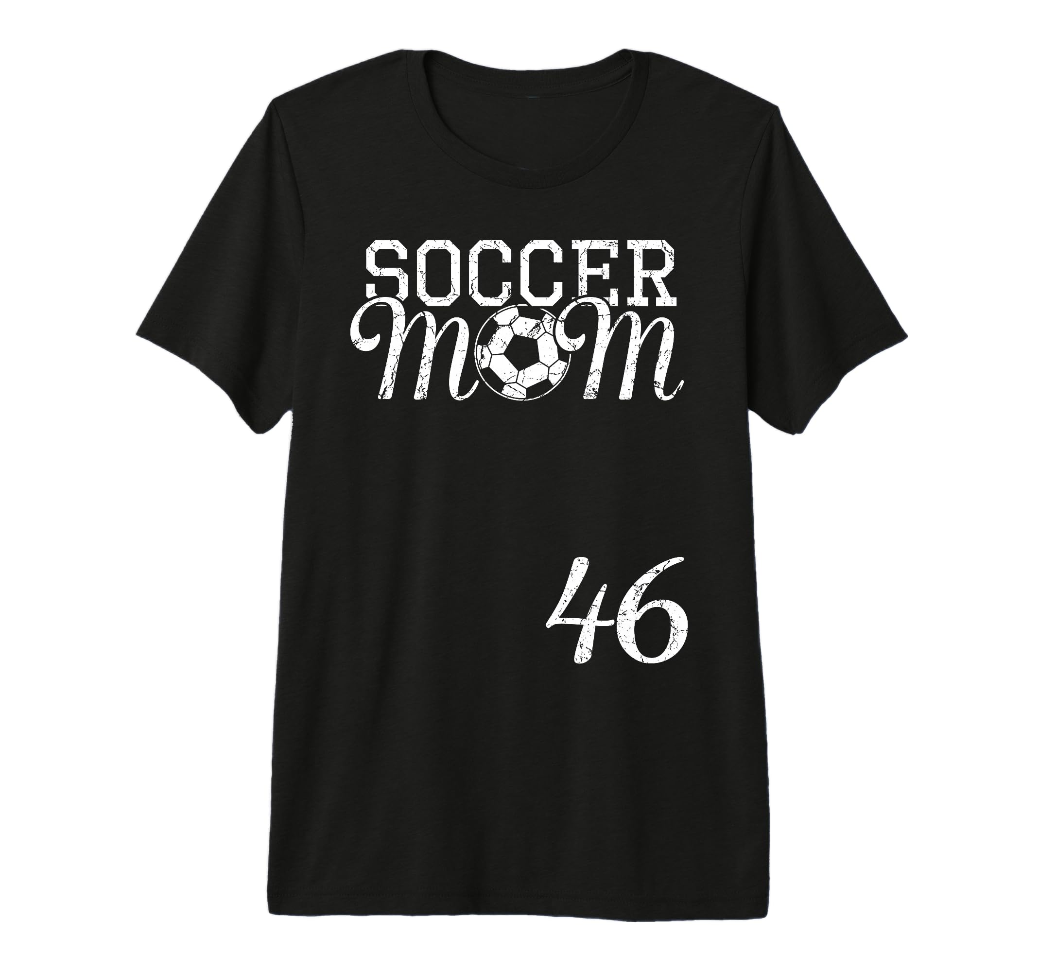 Soccer Mom Jersey Number 46 Favorite T-Shirt - Aesthetic Graphic Men Women