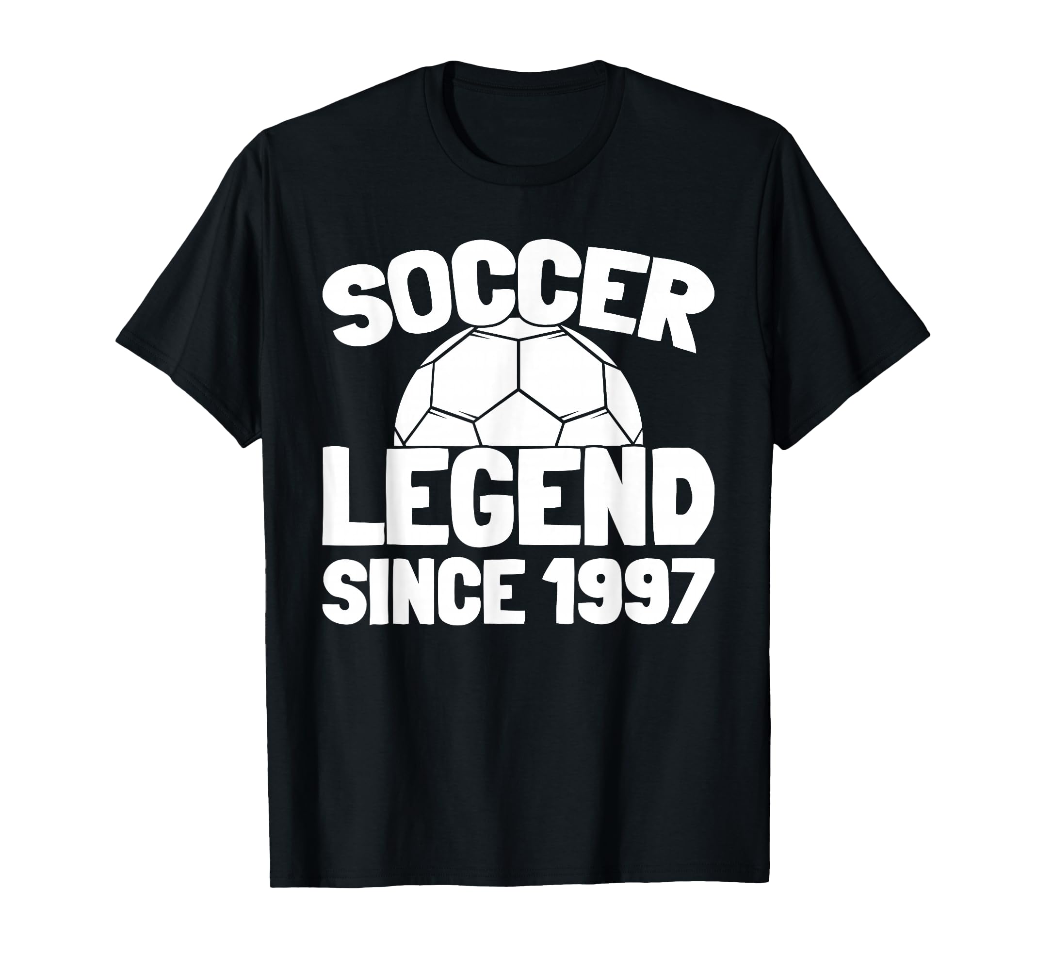 Born 1997 Player Team Sports Soccer T-Shirt - Aesthetic Graphic for Adults