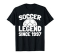 Born 1997 Player Team Sports Soccer T-Shirt - Minimalist Print Men Women