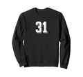 Number 31 80S 90S Soccer Team Jersey Sweatshirt - Trendy Graphic Men Women