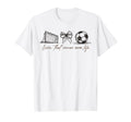 2 Sided Livin That Soccer Mom Life T-Shirt - Trendy Graphic for Adults