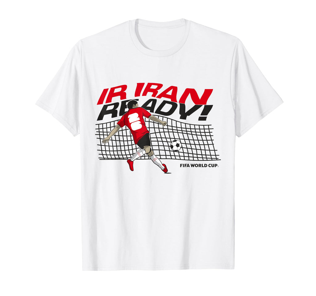 Fifa World Cup26 Qualifier Iran Ready T-Shirt - Streetwear Style Men Women