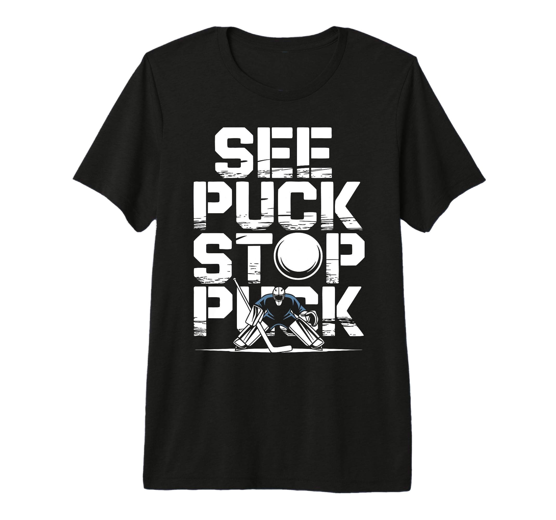Netminder Ice Hockey Goalkeeper T-Shirt - Novelty Apparel for Adults