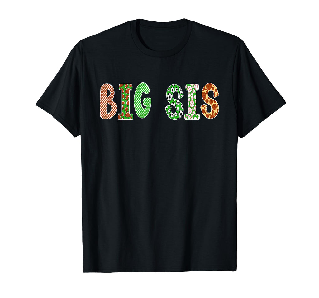Sports Baller Sister Big Sis Birthday T-Shirt - Streetwear Style Unisex
