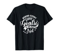 Behind Every Good Goalie Is Empty T-Shirt - Casual Everyday Wear Unisex