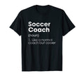 Soccer Coach Definition Funny Soccer T-Shirt - Streetwear Style Men Women