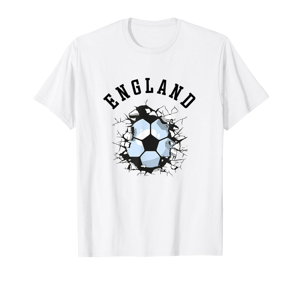 England Football Soccer T-Shirt - Streetwear Style Men Women