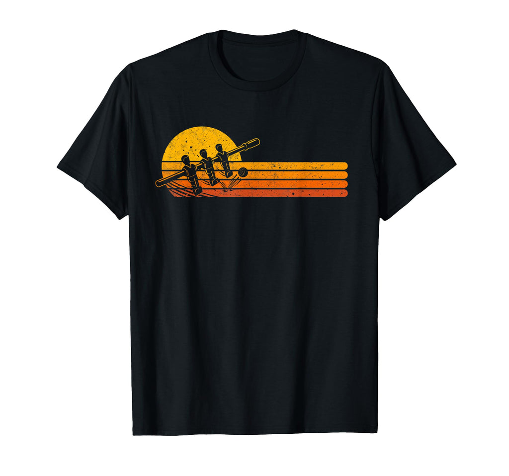 Foosball 70S Table Soccer Player T-Shirt - Casual Everyday Wear for Adults