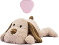 Puppy Heartbeat Toy for Anxiety Relief Dog Behavioral aid Toy for Puppies Sleep Aid Separation Anxiety Soother Cuddle, Brown