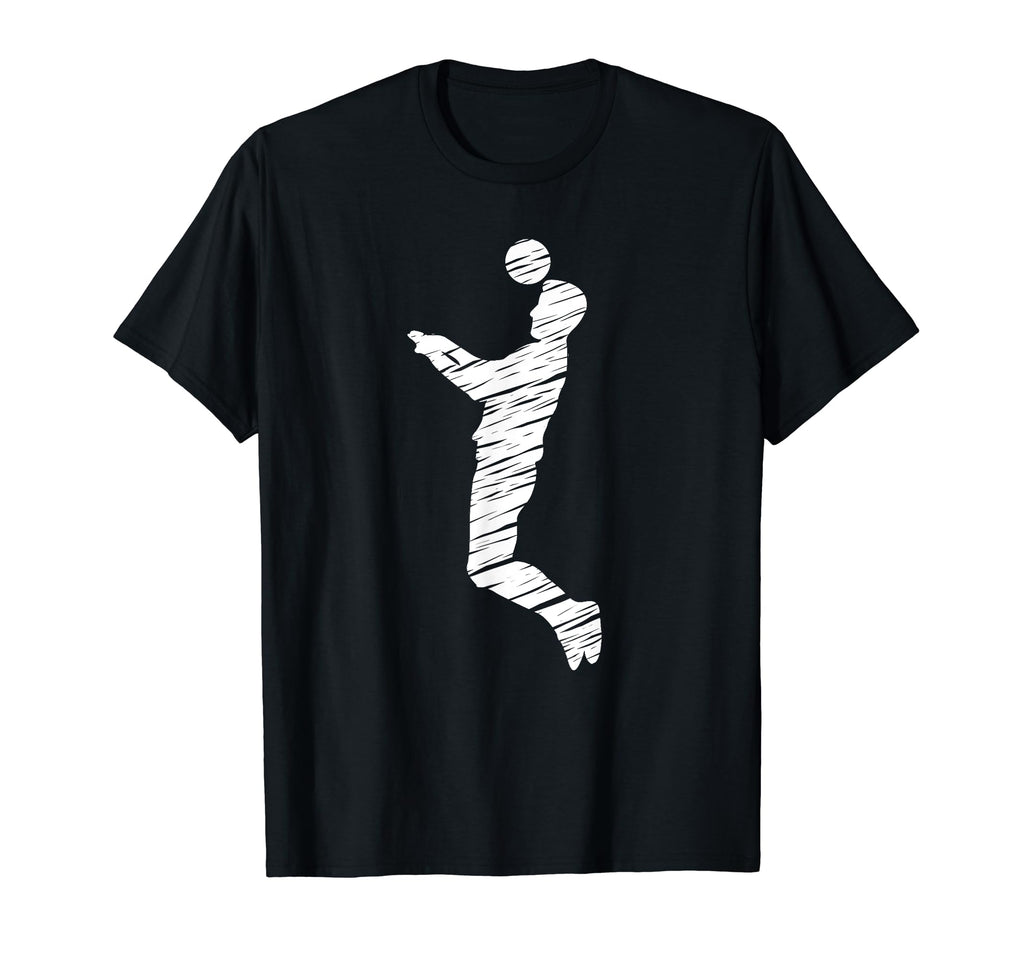 Soccer Player And Soccer Fan Motif T-Shirt - Streetwear Style Men Women