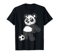 Soccer Flossing Panda Sports T-Shirt - Fun Novelty Design for Adults