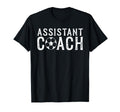 Coaching Assistant Soccer Assistant Coach T-Shirt - Custom Art Print Unisex