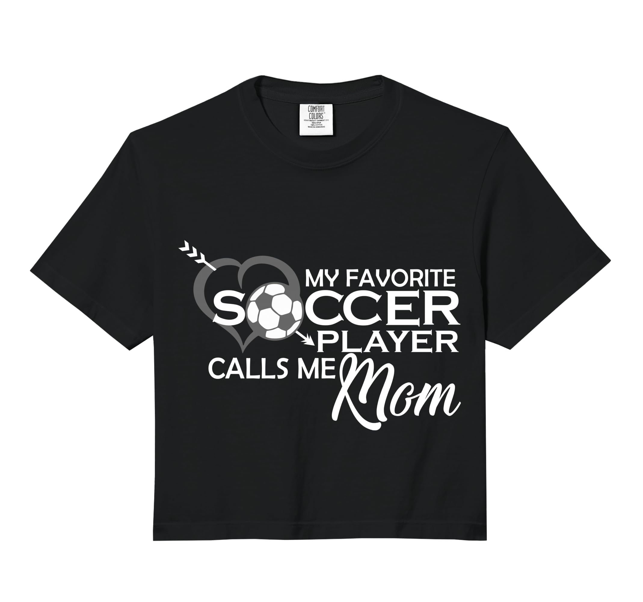 My Favorite Soccer Player Calls Me Mom T-Shirt - Trendy Graphic Men Women