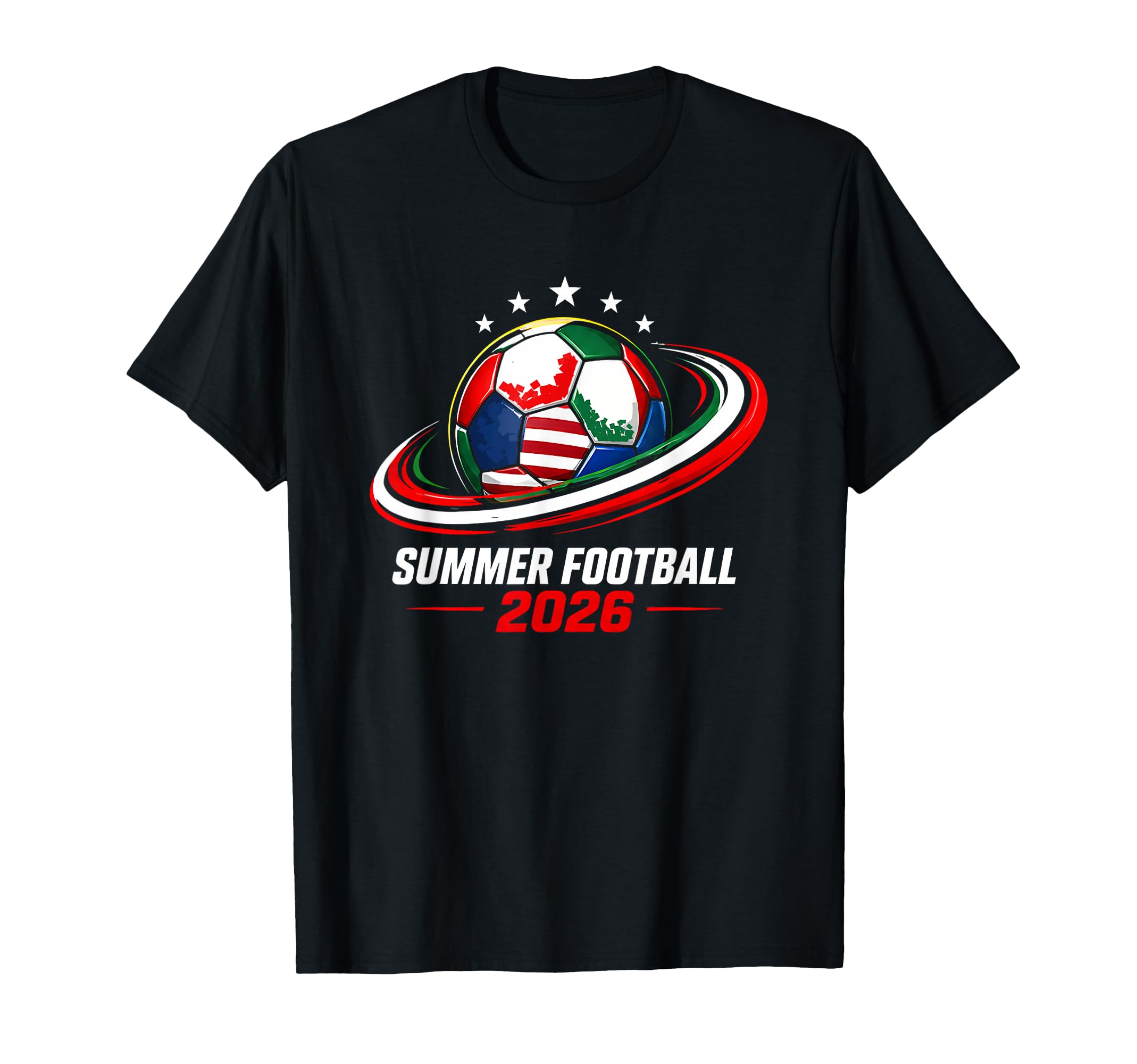 Summer Football 2026 Dynamic T-Shirt - Casual Everyday Wear Men Women